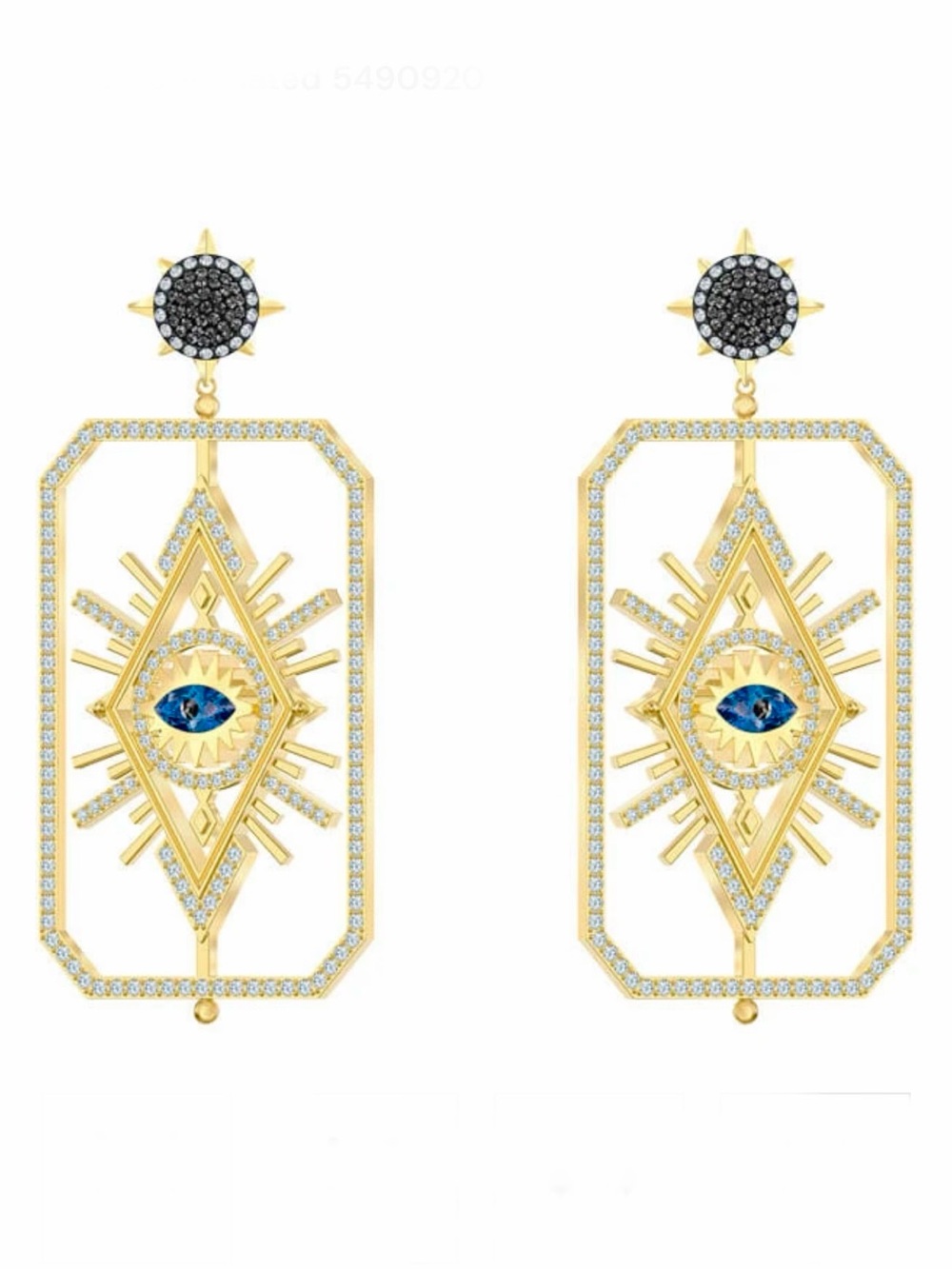 Swarovski Tarot Card Earrings